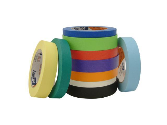 Shurtape Colored Masking Tape (CP-631): 1/2 in. x 60 yds. (Light Blue)
