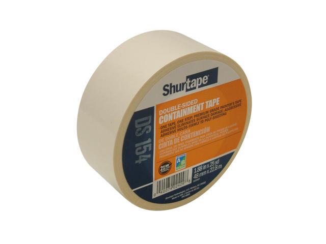Shurtape DS-154 Double-Sided Containment Tape: 2 in. x 75 ft. (Natural)