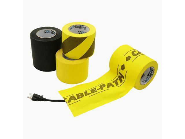 Pro Tapes Cable-Path Cable Path Tape: 4 in. (96mm actual) x 30 yds. (Yellow)