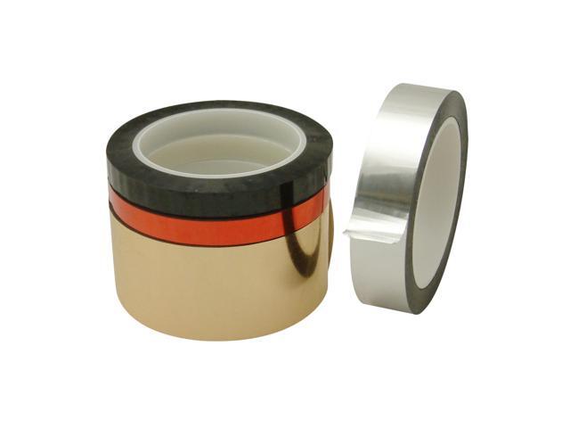 JVCC MPF-01 Metalized Polyester Film Tape: 1/4 in x 72 yds. (Silver)