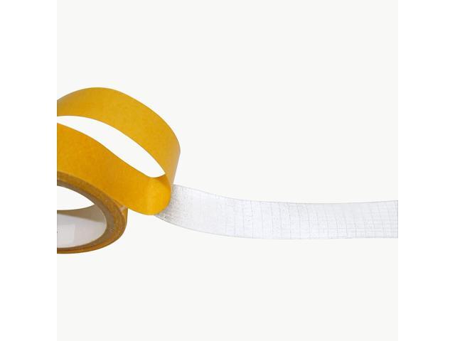 JVCC DC-SCRIM-9 Double-Sided Scrim Tape: 1/2 in x 75 ft. (Clear)
