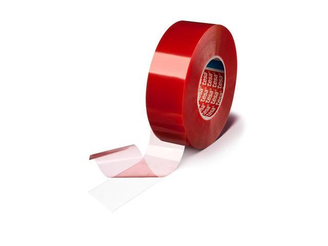 tesa Double-Sided Polyester Film Tape [Acrylic Adhesive] (4965): 2 in. x 60 yds. (Clear)