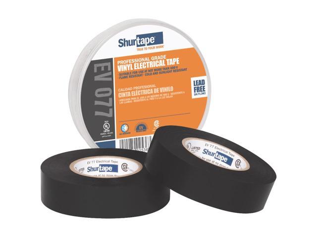 EV 077B - BLACK - 3/4 in x 66 ft