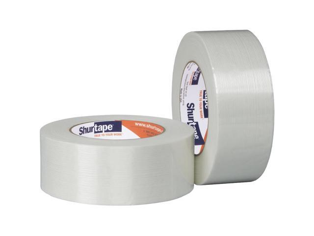 Shurtape GS-490 Economy Grade Filament Strapping Tape: 2 in. x 60 yds. (White)