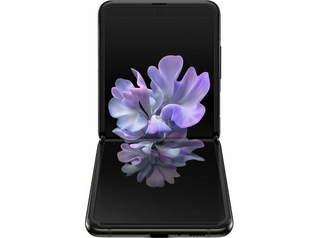 SAMSUNG GALAXY Z FLIP 256GB SM-F700UZKDXAA FACTORY UNLOCKED MIRROR BLACK