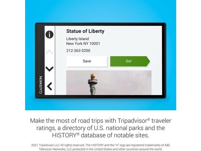 Garmin - DriveSmart 86 8" GPS with Built-In Bluetooth, Map Updates and Traffic Updates - Black - image 5