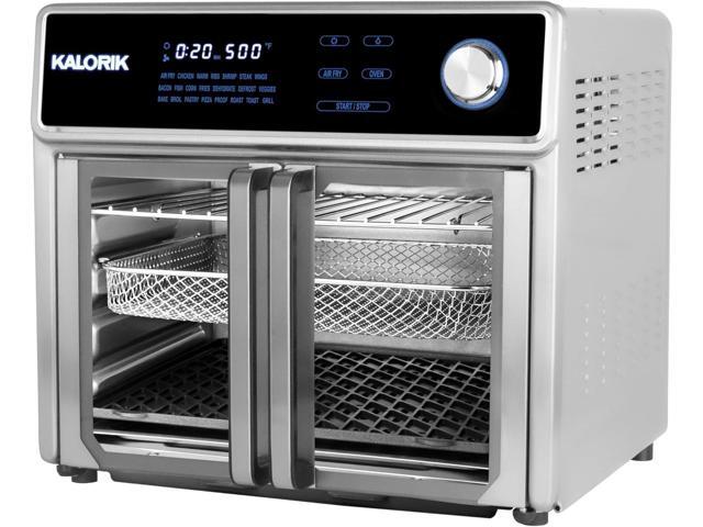 Kalorik Air Fryer Oven Grill MAXX Series 26-Quart with Smokeless Sear Technology Digital Controls Easy-View Door and 22 Smart Cooking Presets,...