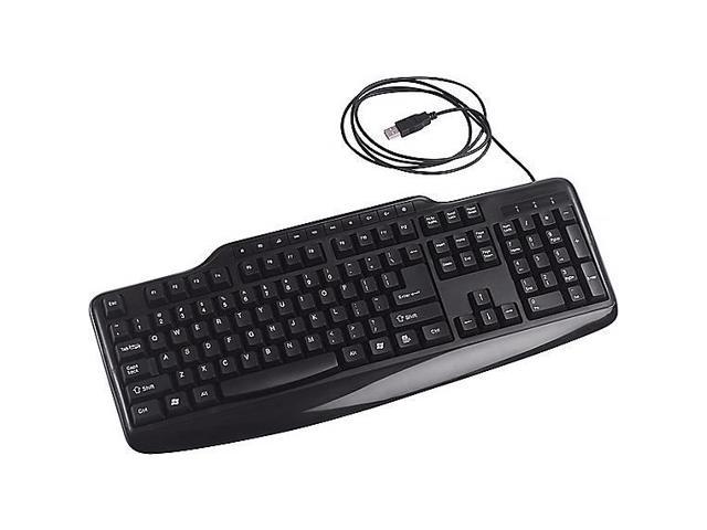 Staples Wired Keyboard Black (51433) 959066