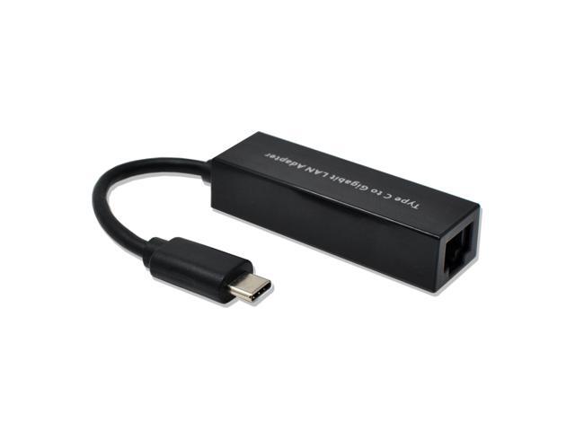 USB-C (Type C 3.1) to RJ45 Gigabit Ethernet LAN Network Adapter