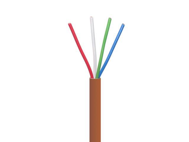18/4 Thermostat Wire HVAC Bare Copper Cable CMR/Riser-Rated Power Circuit 500ft