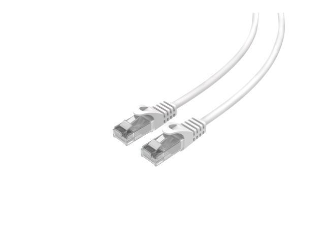 CAT6 Slim Ethernet Patch Cable White 2FT 50 Packs