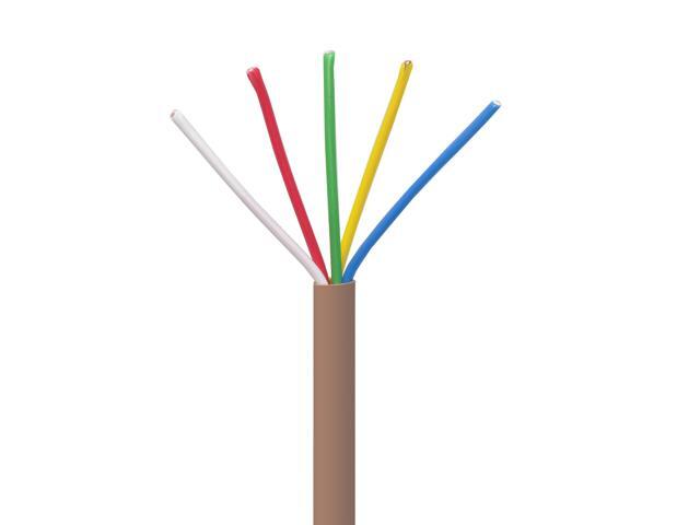 18/5 Thermostat Wire HVAC Bare Copper Cable CMR/Riser-Rated Power Circuit 500ft