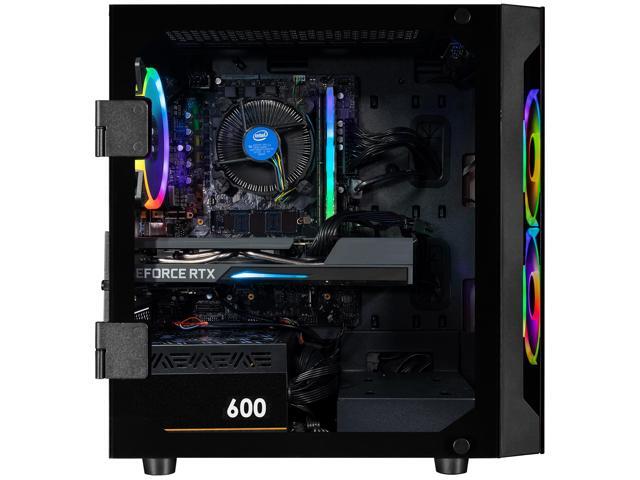 CLX Gaming Desktop - Intel Core i5 14400F 2.5GHz 10-Core Processor, 16GB DDR5 Memory, GeForce RTX 4060 8GB GDDR6 Graphics 1TB NVMe M.2 SSD, WiFi,...