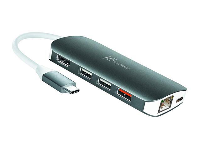 j5create - USB-C Multi Adapter for Mac, PC and More - Silver - image 9