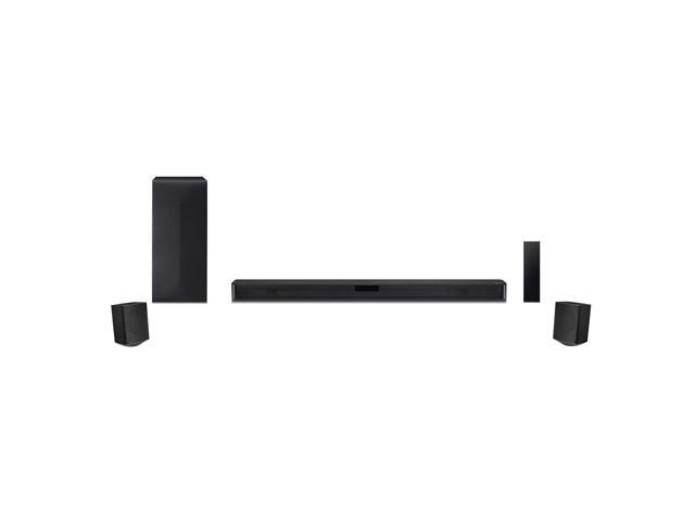 LG SNC4R 4.1 Channel Soundbar with Surround Sound Speakers  Black