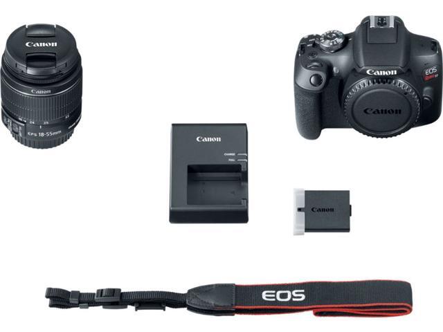 Canon - EOS Rebel T7 DSLR Video Camera with 18-55mm Lens - Black - image 12