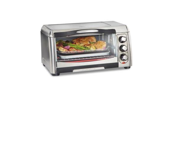 Photos - Toaster Hamilton Beach 31323 Stainless Steel Air Fryer Countertop  Oven wit 