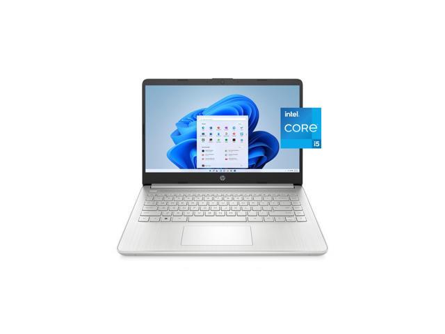 HP 14' Laptop, Intel Core i5-1135G7, 8GB RAM, 256GB SSD, Natural Silver, Windows 11 Home, 14-dq2078wm Notebook