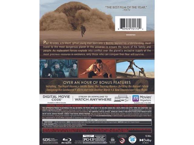 Warner Home Video Dune (Blu-ray)