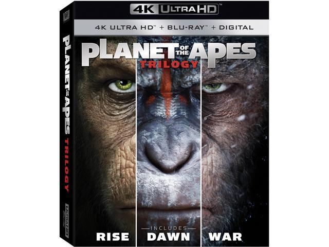 20th Century Fox Planet of the Apes Trilogy (4K Ultra HD + Blu-ray + Digital)