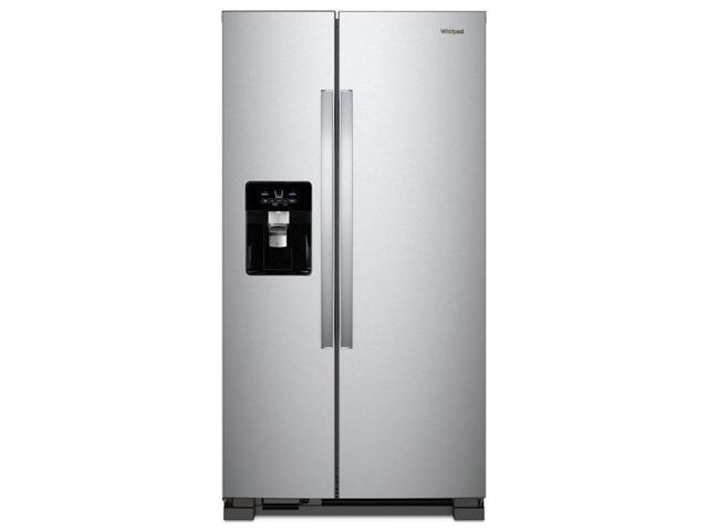 Whirlpool - 25 cu. ft 36-inch Wide Side-by-Side Refrigerator - Fingerprint-Resistant Stainless Finish - image 9