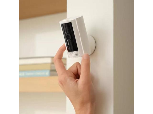 Ring - Indoor Plug-In 1080p Security Camera (2nd - Generation) with Privacy cover - White - image 12