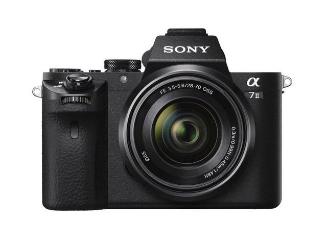 Sony - Alpha a7 II Full-Frame Mirrorless Video Camera with 28-70mm Lens - Black - image 9