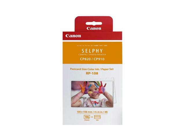 Canon 8568B001 RP-108 High-Capacity Color Ink/Paper Set