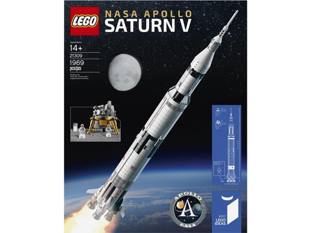 LEGO Saturn V 21309 LEGO Ideas Nasa Apollo Saturn V 21309 Building Kit (1969 Piece) age 14 years and up