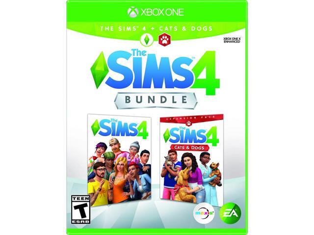 Sims 4 + Sims 4 Cats & Dogs Bundle - Xbox One
