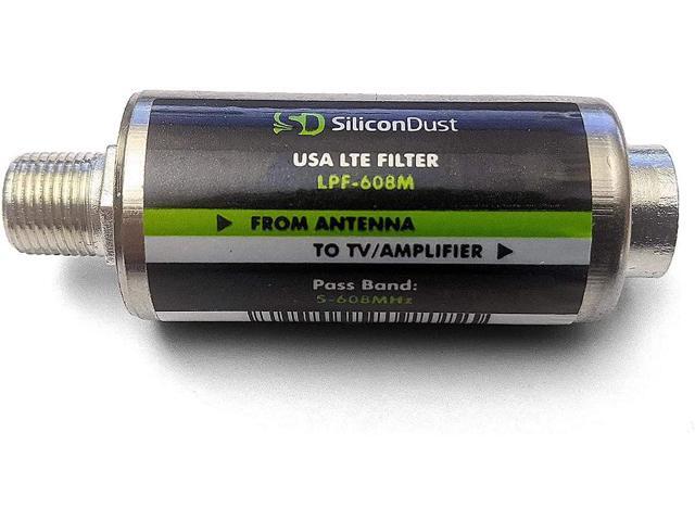 SiliconDust LPF-608M LTE Filter for TV Antennas USA 2020 Standard 600/608/618MHz - image 2