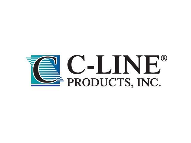 C-Line Products Binder Pocket, Side Loading, Clear, 5/PK
