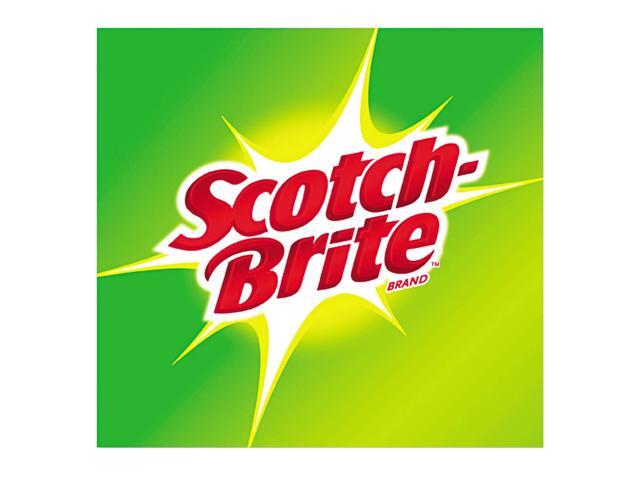 Scotch-Brite Heavy-Duty Scour Pad 3.8w x 6'L Green 3/Pack 22310