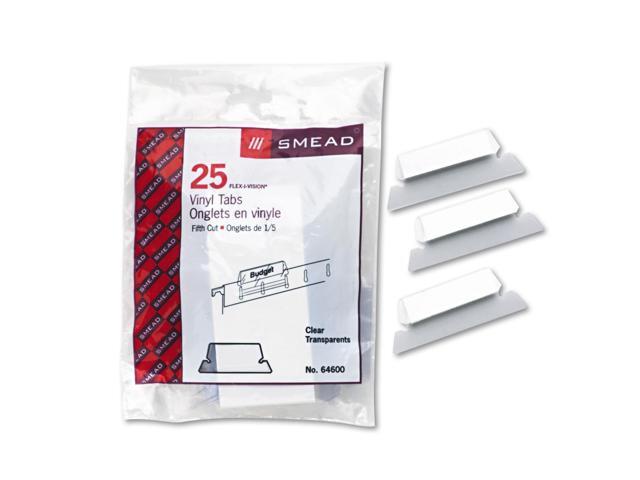 Smead 1/3 Cut Poly Hanging Folder Tabs