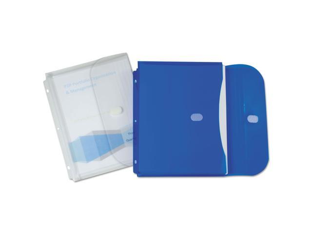 C-Line Products Binder Pocket, Side Loading, Clear, 5/PK