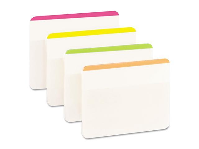 3M Post-it Durable Color Bar Flat File 2' Tabs