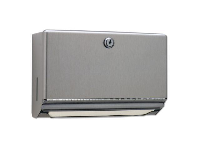 Bobrick - B-26212 - Surface-Mounted Paper Towel Dispenser, Stainless Steel, 10 3/4 x 4 x 7 1/16