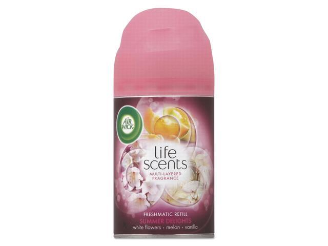 Freshmatic Life Scents Ultra Refill, Paradise Retreat, 6.17oz Aerosol,6/carton