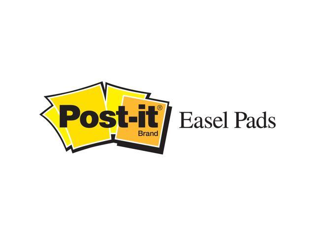 Post-it Dry Erase Tabletop Easel Unruled Pad 20 x 23 White 20 Sheets