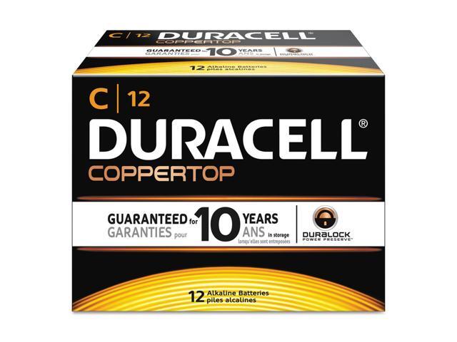 DURACELL Coppertop 1.5V AA Alkaline Battery, 12-pack