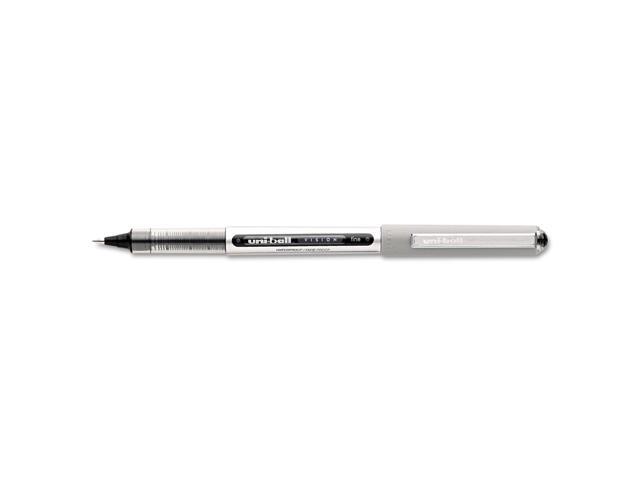 Vision Roller Ball Stick Waterproof Pen, Blue Ink, Micro, Dozen