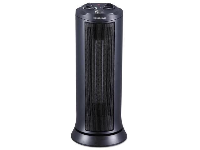 Photos - Other Heaters Alera HECT17 Mini Tower Ceramic Heater, Black 