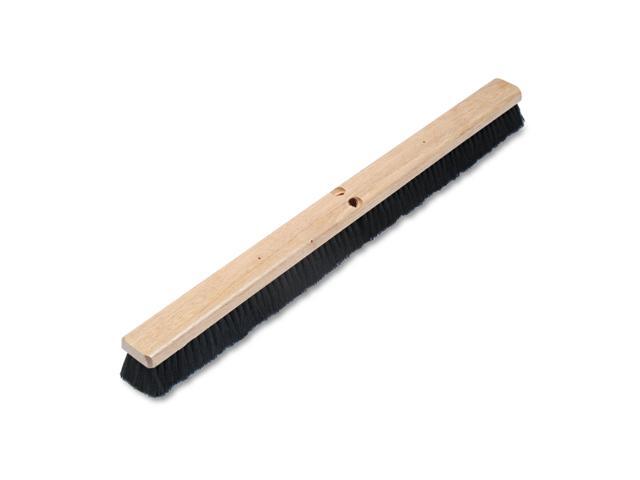 Boardwalk Floor Brush Head 2 1/2' Black Tampico Fiber 36' 20236