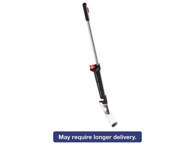 Rubbermaid Commercial Pulse Executive Spray Mop System Black/Silver Handle 55.4'