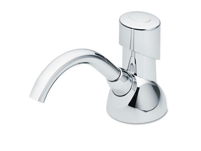 GOJO 850001 CX Counter Mount Foam Soap Dispenser, 1500mL, 4 1/2w x 11 7/8d x 4 1/2h, Chrome, 1 Each