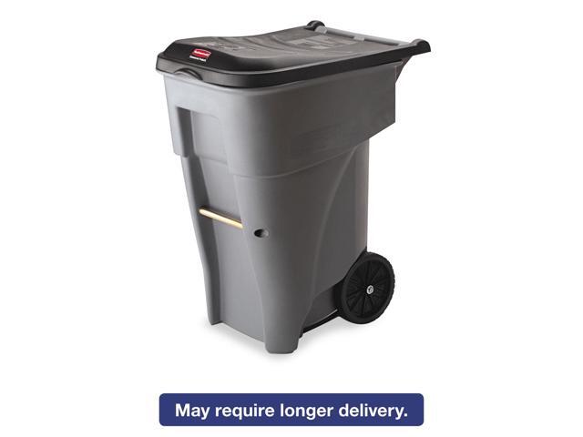 Rubbermaid Commercial Brute Rollout Heavy-Duty Waste Container Square