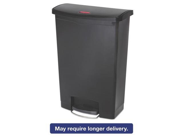 Rubbermaid Commercial Slim Jim Resin Step-On Container Front Step Style 24 gal