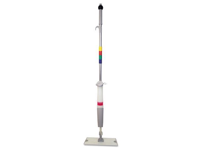 Boardwalk Bucketless Microfiber Mop System 5 x 18 Head 59' Handle Blue/Gray BWMS16MFM