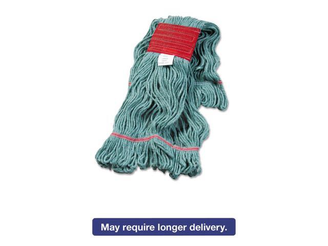 Boardwalk Super Loop Wet Mop Head Cotton/Synthetic Large Size Green 503GNEA