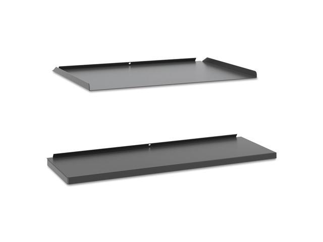 Basyx Manage Series Shelf and Tray Kit Steel 17-1/2w x 9d x 1h Ash MGSHTRA1